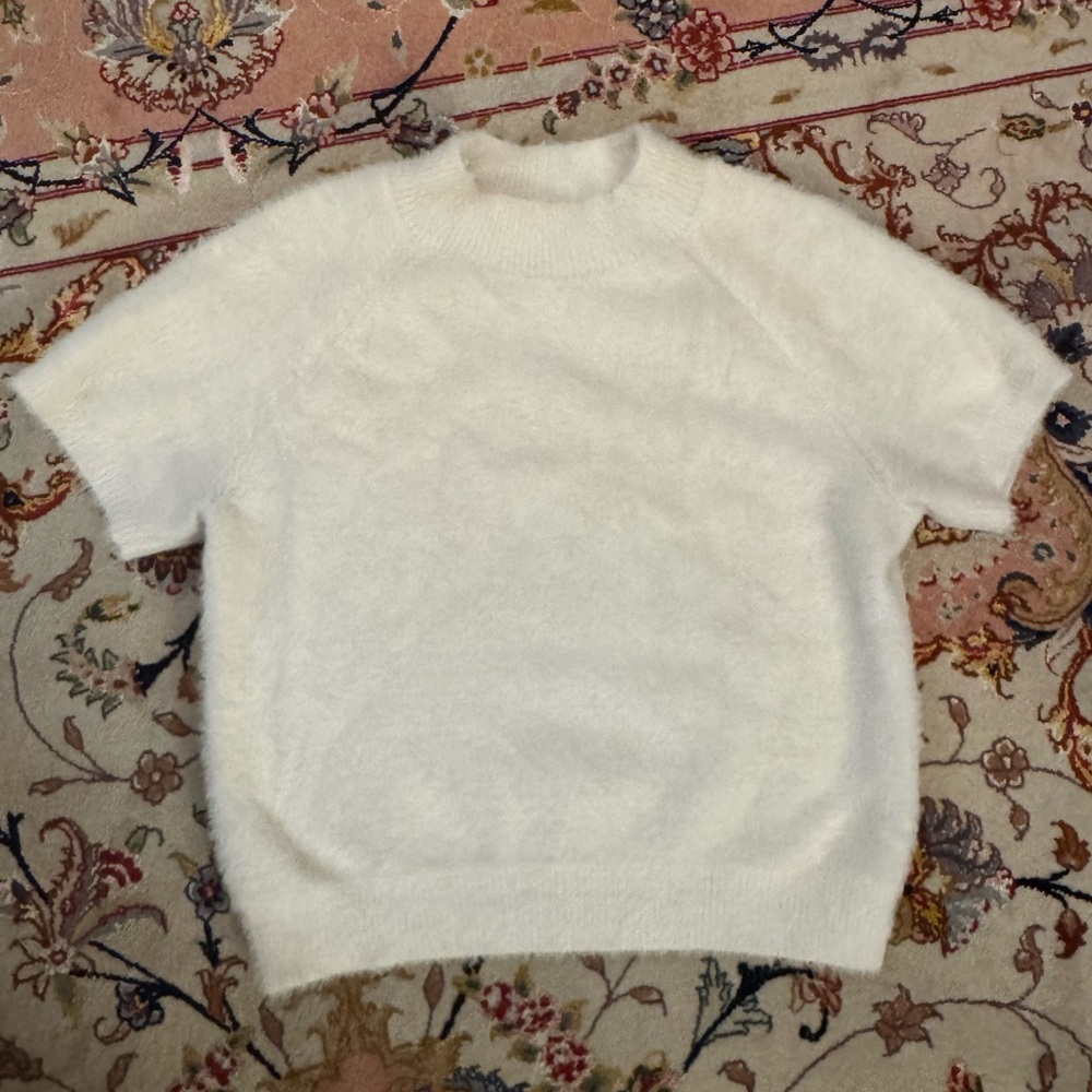 Anthroplogie Pilcro Sweater Size Small white